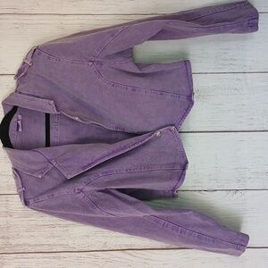 Vintage Frederick's of Hollywood Purple Jean Jacket